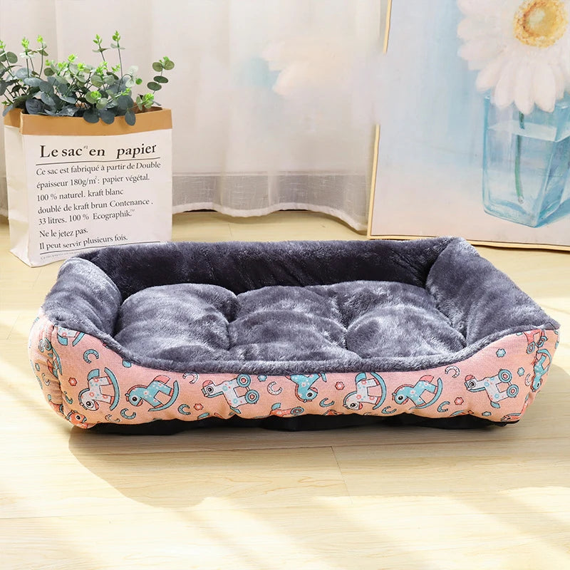 Cama de cachorro, sofá-cama para animais de estimação, almofadas, produtos para animais de estimação, almofada para cães, acessórios para animais, cesta para cães, suprimentos para cães grandes, médios, pequenos, e gatos.