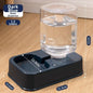 1.2L/1.5L Pet Automatic Feeder Large Capacity 2 Styles Cat Dog Water Dispenser Feeder Set Plastic 3 Colors