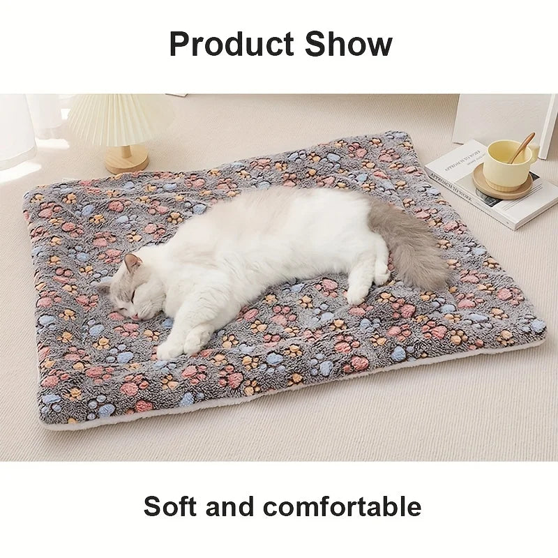 KEMORELA Thick And Soft Pet Mat All Season Dog And Cat Bed Mat Ideal For Small To Medium Dogs Soft And Cushy Pet Supplies