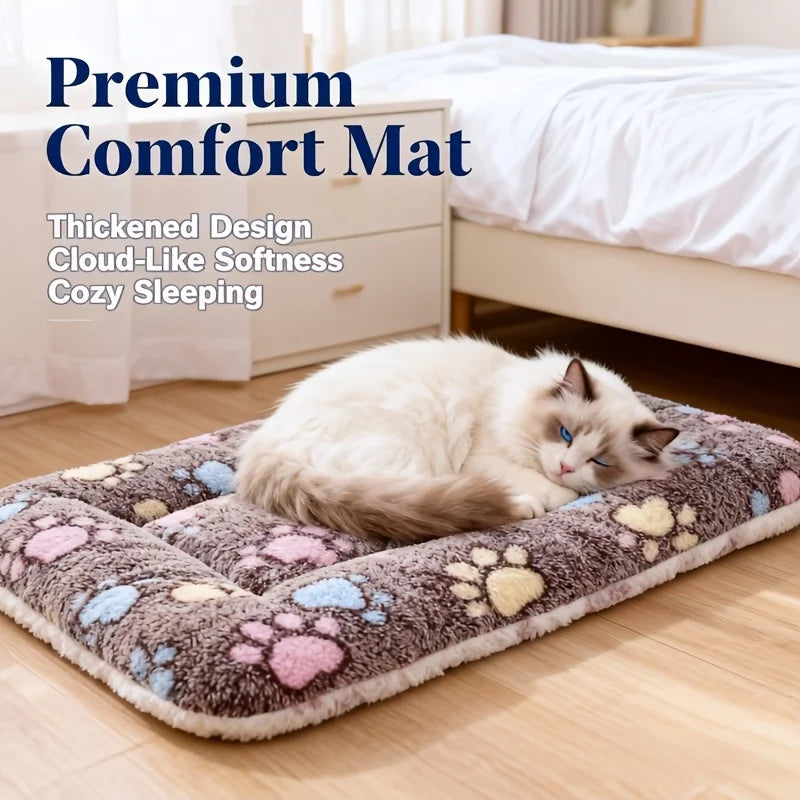 KEMORELA Thick And Soft Pet Mat All Season Dog And Cat Bed Mat Ideal For Small To Medium Dogs Soft And Cushy Pet Supplies