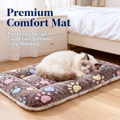 KEMORELA Thick And Soft Pet Mat All Season Dog And Cat Bed Mat Ideal For Small To Medium Dogs Soft And Cushy Pet Supplies