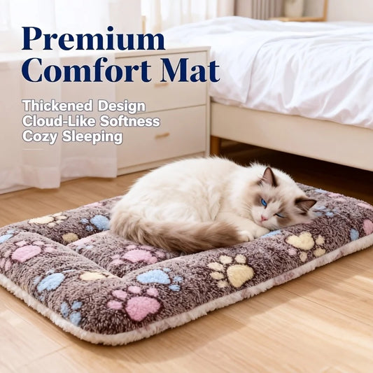 KEMORELA Thick And Soft Pet Mat All Season Dog And Cat Bed Mat Ideal For Small To Medium Dogs Soft And Cushy Pet Supplies