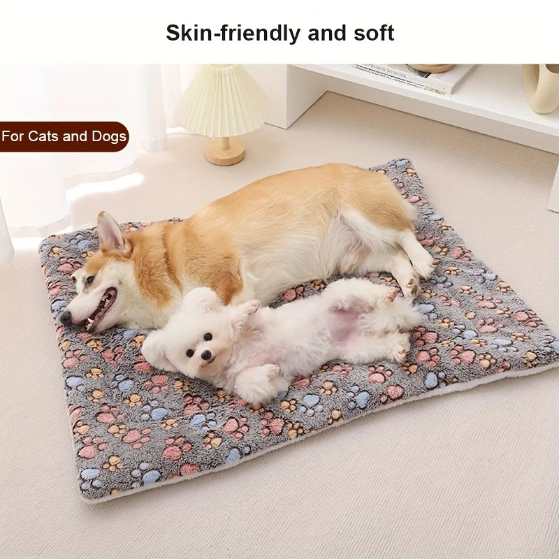 KEMORELA Thick And Soft Pet Mat All Season Dog And Cat Bed Mat Ideal For Small To Medium Dogs Soft And Cushy Pet Supplies