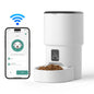 Automatic Cat Feeder Pet Smart WiFi Cat Food Kibble Dispenser Remote Control Auto Feeder For Cat Dog Dry Food Accessories