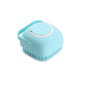 Pet Bathing Brush Soft Silicone Massager Shower Gel Bathing Brush Clean Tools Comb Dog Cat Cleaning Grooming Supplies