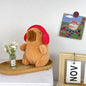 Cute Capybara Plush Toy Hoodie with Wings Simulation Doll Small Size Stuffed Animals Anime Fluffty Toy Birthday Party
